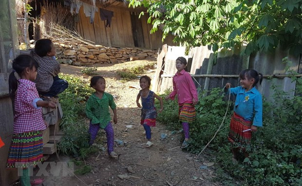  Trẻ em vùng cao. (Nguồn: TTXVN)