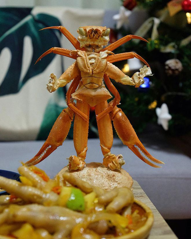 Cua tuyết biến thành siêu nhân qua bàn tay anh Nhân