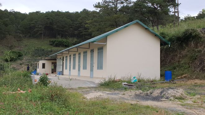 Nhà điều hành của dự án sân golf và khu nghỉ dưỡng Đà Lạt ẢNH: G.B Nhà điều hành của dự án sân golf và khu nghỉ dưỡng Đà Lạt ẢNH: G.B