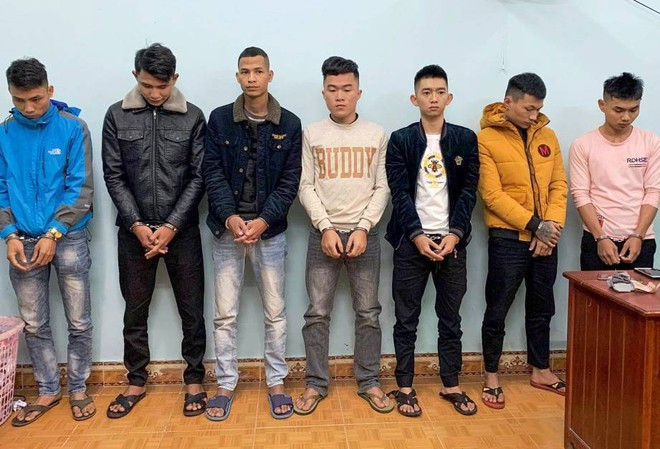 7 bị can bị khởi tố, bắt giam. ẢNH: NAM THỊNH