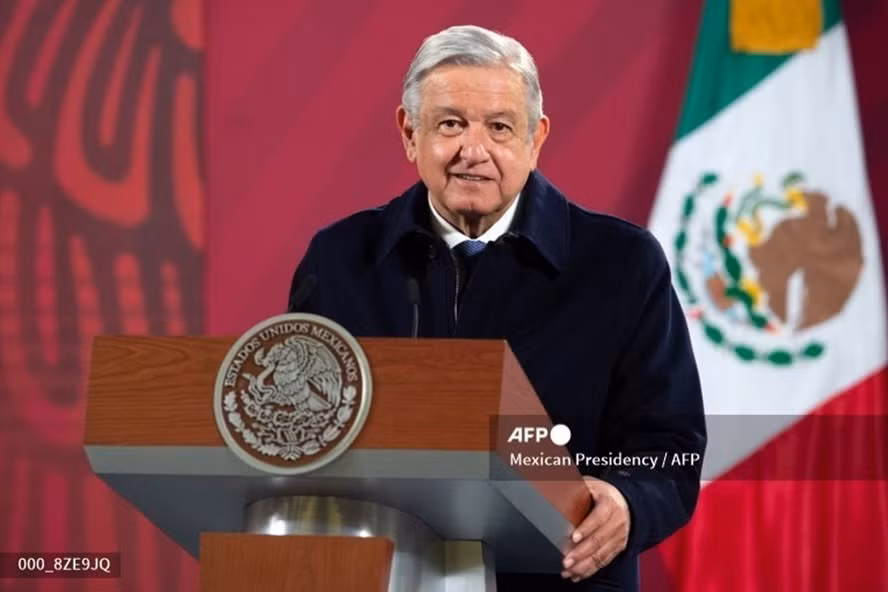 Tổng thống Mexico Andres Manuel Lopez Obrador là nguyên thủ thế giới mới nhất mắc COVID-19. Ảnh: AFP