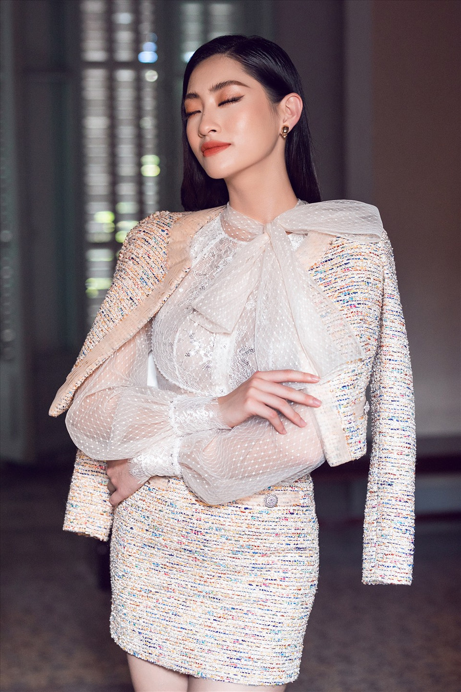 Lương Thùy Linh luôn mang đến sự đa dạng trong phong cách của mình mỗi khi xuất hiện.