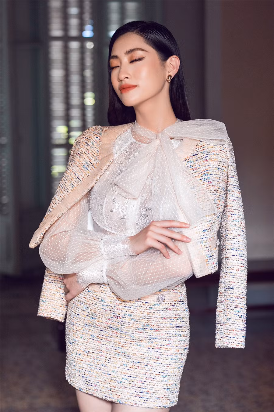 Lương Thùy Linh luôn mang đến sự đa dạng trong phong cách của mình mỗi khi xuất hiện.