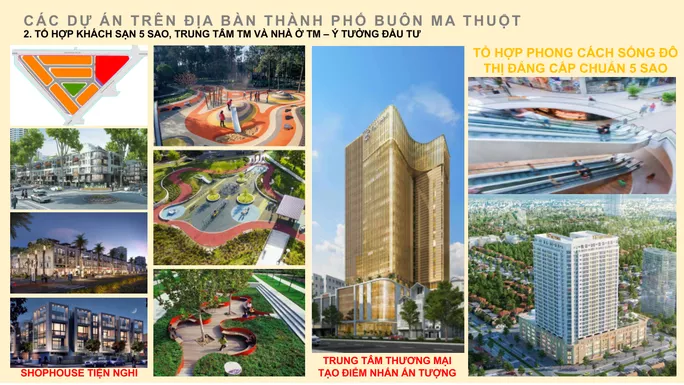 Dự án khách sạn 5 sao, trung tâm thương mại nằm giữa trung tâm TP Buôn Ma Thuột