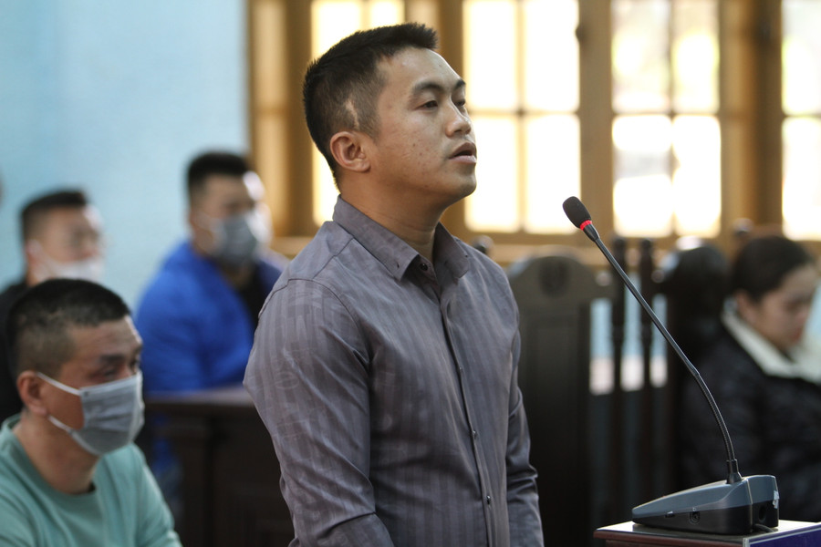 Bị cáo Hùng. Ảnh: Lê Văn Ngọc