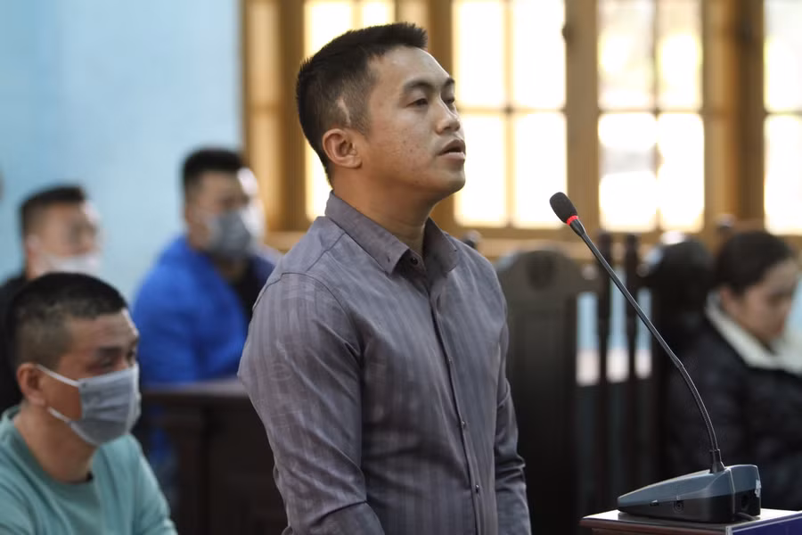 Bị cáo Hùng. Ảnh: Lê Văn Ngọc