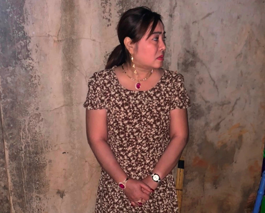 Đối tượng Tuyết đã bị bắt giữ