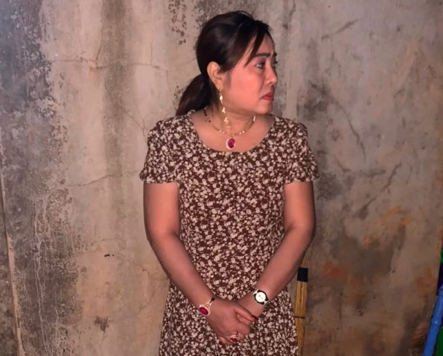 Đối tượng Tuyết đã bị bắt giữ