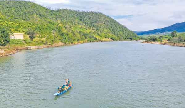 Sông Pơ Kơ. Ảnh: Lê Anh