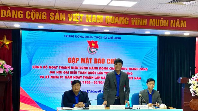 Bí thư thường trực T.Ư Đoàn Bùi Quang Huy công bố 
