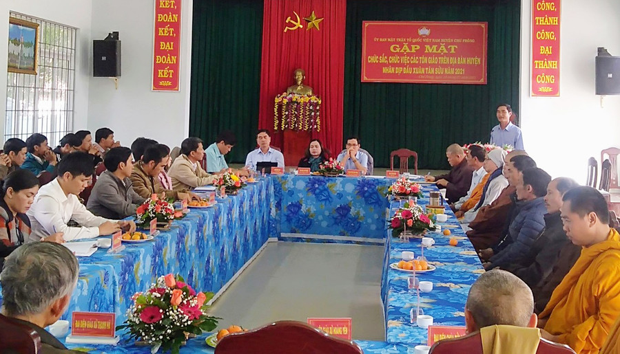  Quang cảnh buổi gặp mặt. Ảnh: Lê Đại