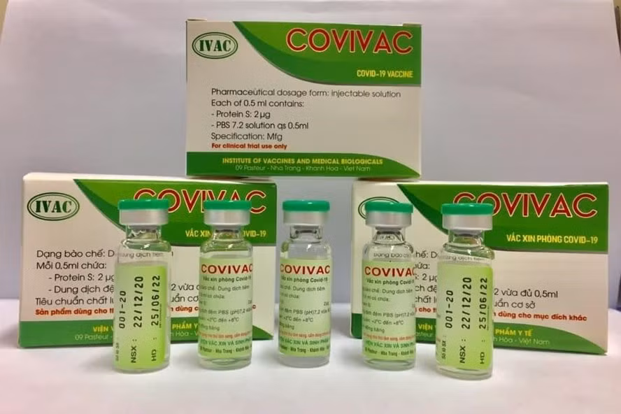 Covivac- loại vaccine COVID-19 thứ 2 của Việt Nam sẽ được thử nghiệm lâm sàng sớm hơn gần 2 tháng so với dự kiến. Ảnh: IVAC