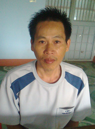 Đối tượng Đàm Văn Ngự. Ảnh: Lê Anh