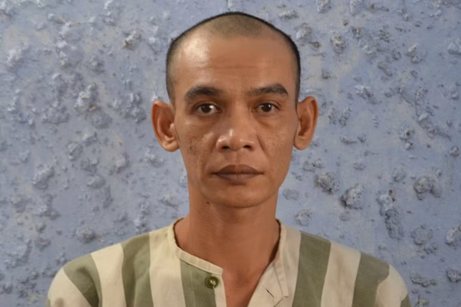  Đối tượng Cao Văn Tâm. Ảnh: Vĩnh Phúc