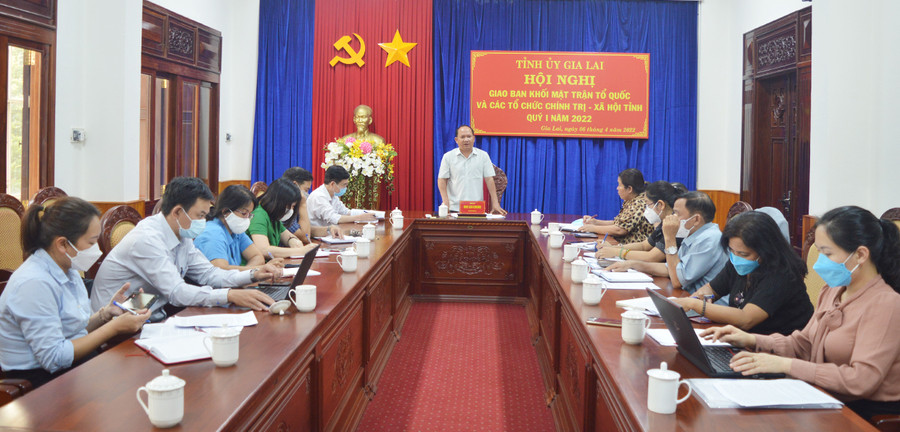 Quang cảnh hội nghị. Ảnh: Anh Huy