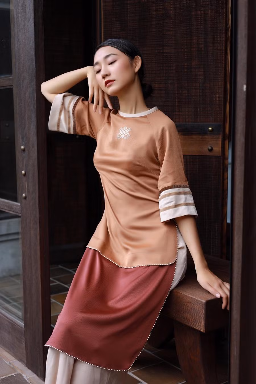 Trà My cũng từng bén duyên điện ảnh qua vai thứ chính cá tính trong bộ phim truyền hình Độc thân tuổi 30. Khi tình hình dịch bệnh tương đối ổn định, người mẫu 9X mong muốn thực hiện nhiều dự án lớn. Ảnh: NVCC