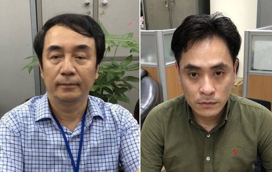 Bị can Trần Hùng (trái) và Nguyễn Duy Hải. Ảnh: Bộ Công an