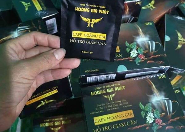 Thu hồi sản phẩm thực phẩm bổ sung cà phê Hoàng Gia - Ảnh: Internet