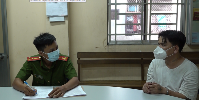 Ngô Phương Tâm tại cơ quan công an Ngô Phương Tâm tại cơ quan công an