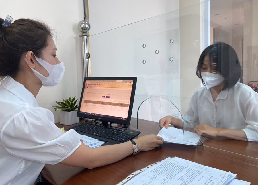 Nhờ sự lãnh đạo, chỉ đạo quyết liệt của Đảng ủy, Ban lãnh đạo Cục Thuế, tổng thu nội địa quý I-2022 tăng 12% so với cùng kỳ năm ngoái. Ảnh: Sơn Ca