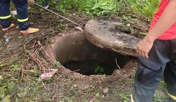 Hiện trường vụ việc. (Ảnh: TTXVN phát) Hiện trường vụ việc. (Ảnh: TTXVN phát)