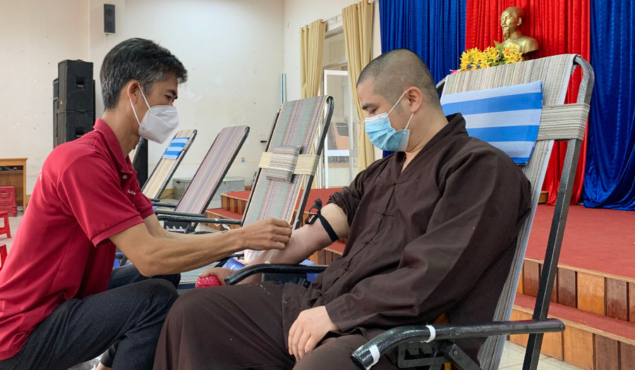  Quý I, Ban Chỉ đạo vận động hiến máu tình nguyện tỉnh phối hợp với các đơn vị đã tổ chức tiếp nhận 5.260 đơn vị máu an toàn. Ảnh: Như Nguyện