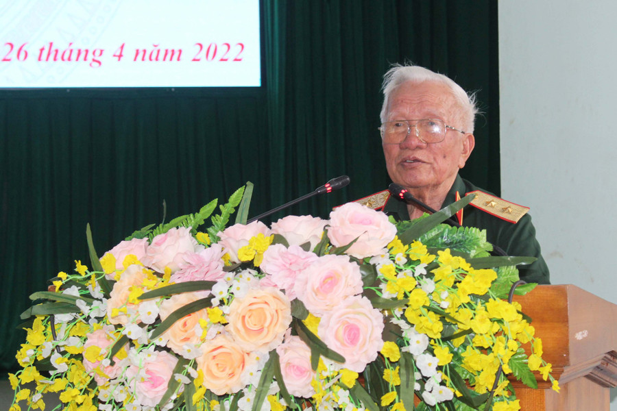 Hội thảo khoa học di tích lịch sử "Chiến thắng cứ điểm 711-601 năm 1974" ảnh 1 Ảnh: Phan Lài