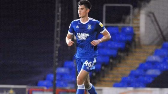 Elkan Baggott trong màu áo Ipswich Town
