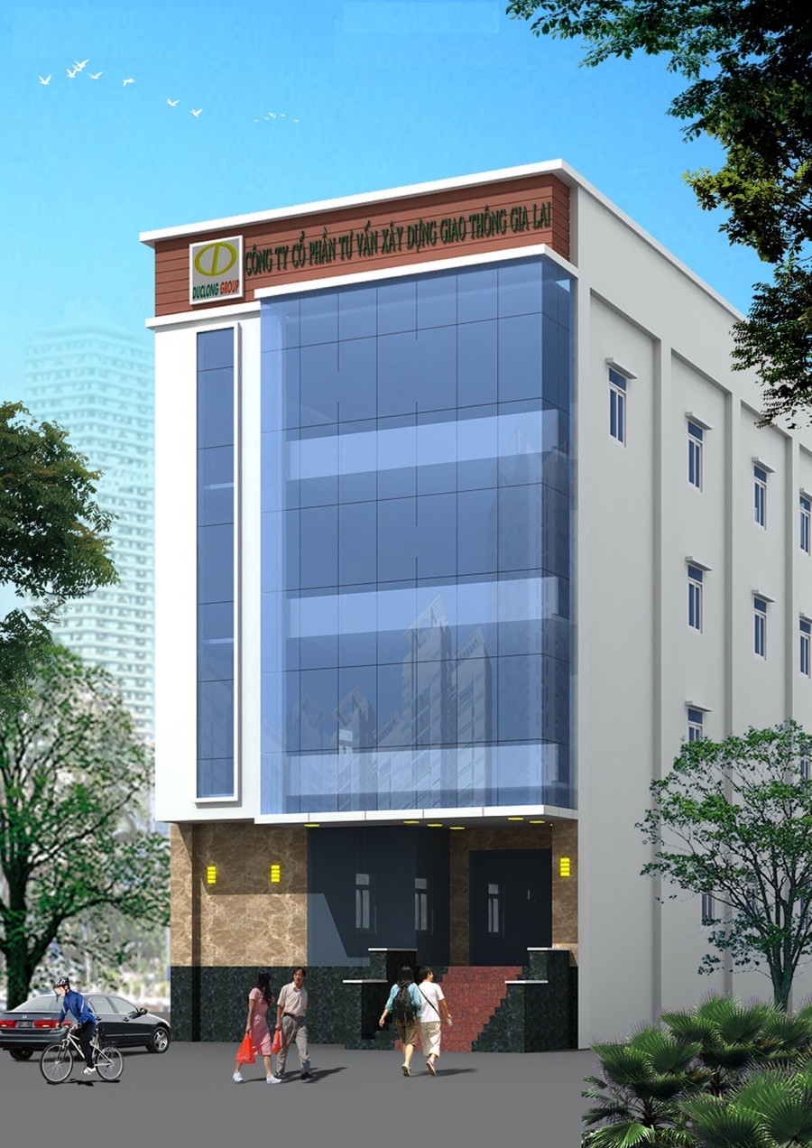 Trụ sở Công ty cổ phần Tư vấn xây dựng giao thông Gia Lai. Ảnh: Hồng Thương Trụ sở Công ty Cổ phần Tư vấn Xây dựng Giao thông Gia Lai