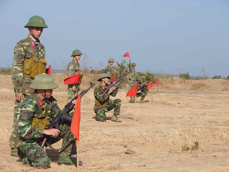 Tập huấn cán bộ ở Quân đoàn 3. Ảnh: Lê Quang Tập huấn cán bộ ở Quân đoàn 3. Ảnh: Lê Quang