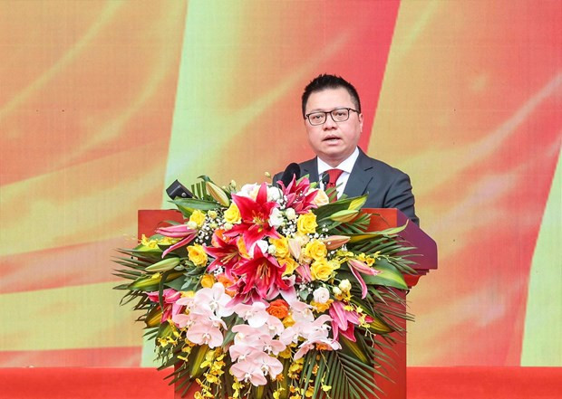 Ông Lê Quốc Minh, Ủy viên Trung ương Đảng, Phó Trưởng Ban Tuyên giáo Trung ương, Chủ tịch Hội Nhà báo Việt Nam. (Ảnh: Minh Sơn/Vietnam+) Ông Lê Quốc Minh, Ủy viên Trung ương Đảng, Phó Trưởng Ban Tuyên giáo Trung ương, Chủ tịch Hội Nhà báo Việt Nam. (Ảnh: Minh Sơn/Vietnam+)