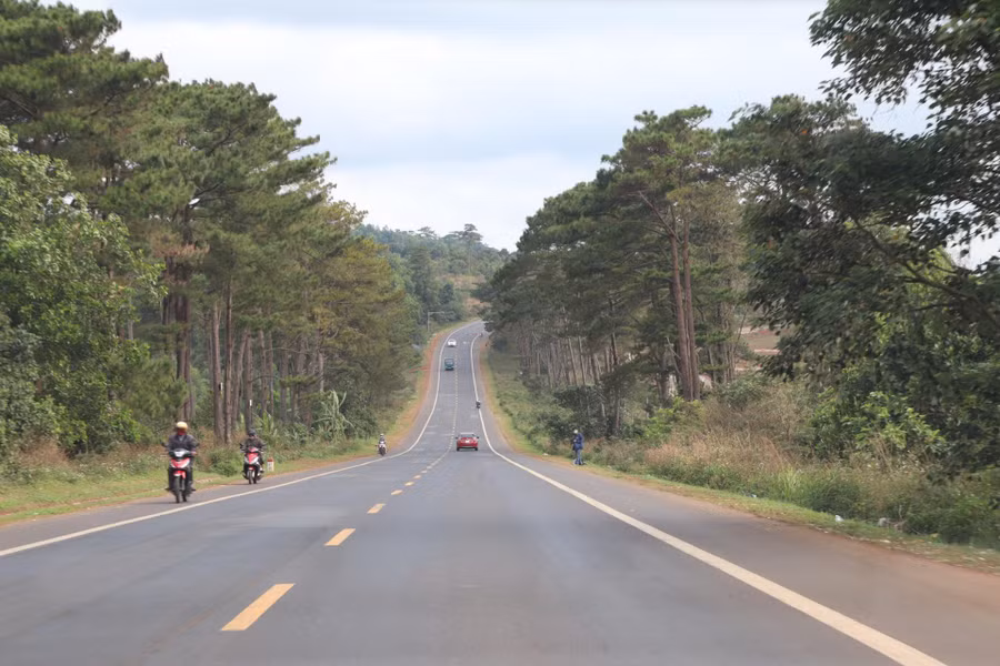 Quốc lộ 14 - tuyến đường kết Tây Nguyên với Đông Nam bộ. (Ảnh minh họa)