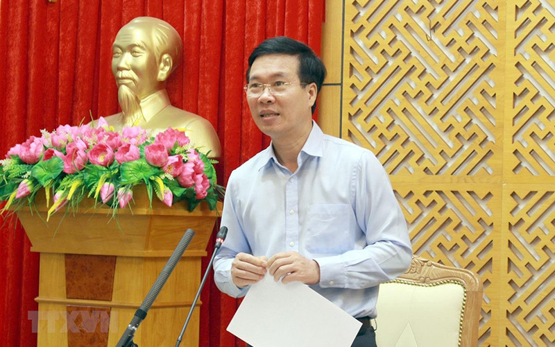 Đồng chí Võ Văn Thưởng. (Ảnh: Đồng Thúy/TTXVN) Đồng chí Võ Văn Thưởng. (Ảnh: Đồng Thúy/TTXVN)