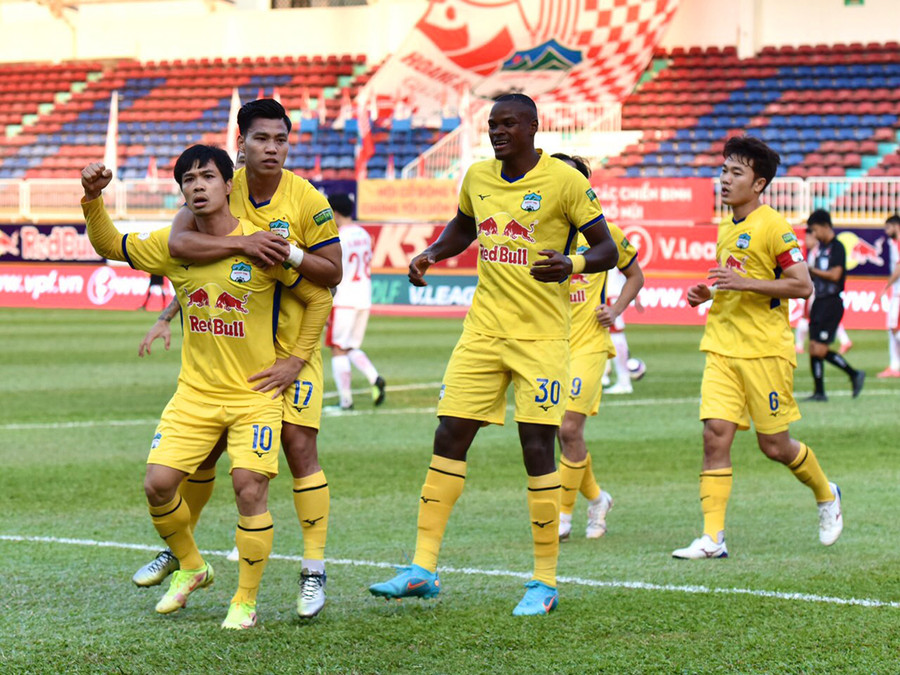  Hoàng Anh Gia Lai cần một chiến thắng để có tâm lý thoải mái trước khi bước vào AFC Champions League. Ảnh: Văn Ngọc