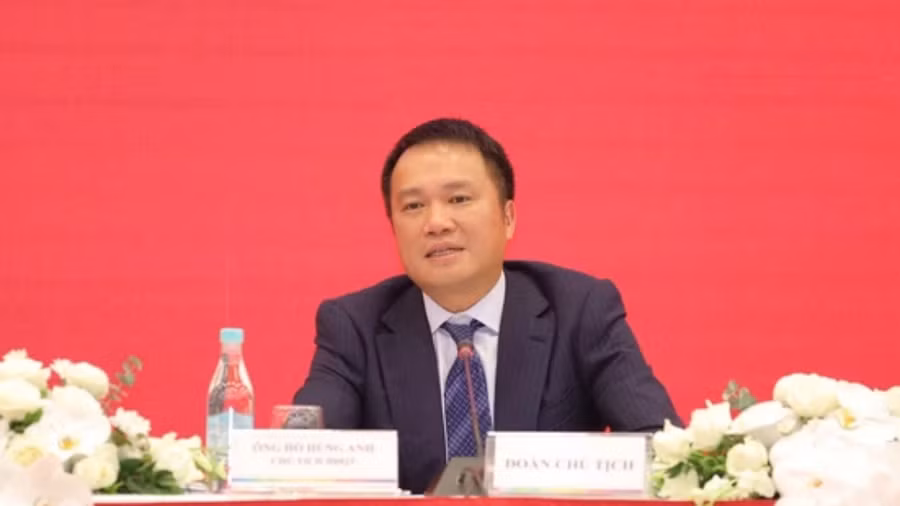 Chủ tịch HĐQT Techcombank Hồ Hùng Anh. Ảnh: TP