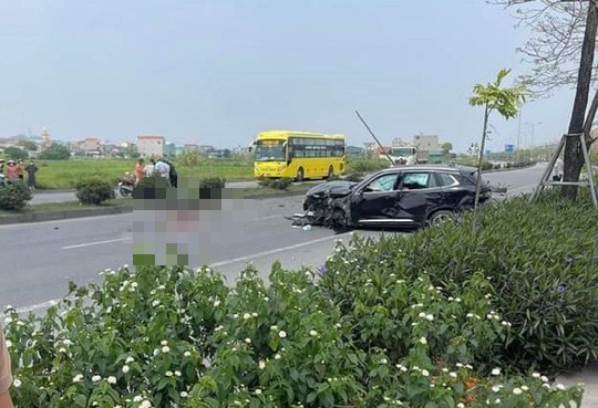 Hiện trường vụ tai nạn giao thông