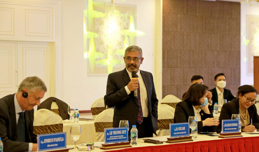 Ông R.O. Sunil Babu- Tổng Lãnh sự quán Ấn Độ hi vọng với những tiềm năng về du lịch của tỉnh Gia Lai. Ảnh: Quang Thái