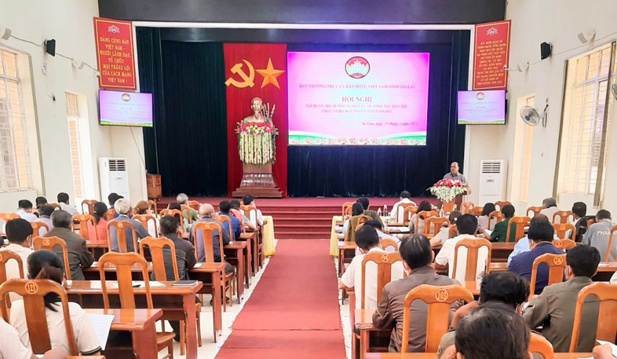  Quang cảnh hội nghị tập huấn. Ảnh: Lê Đại