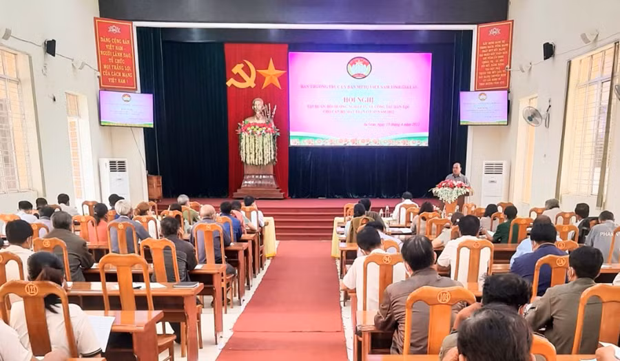  Quang cảnh hội nghị tập huấn. Ảnh: Lê Đại