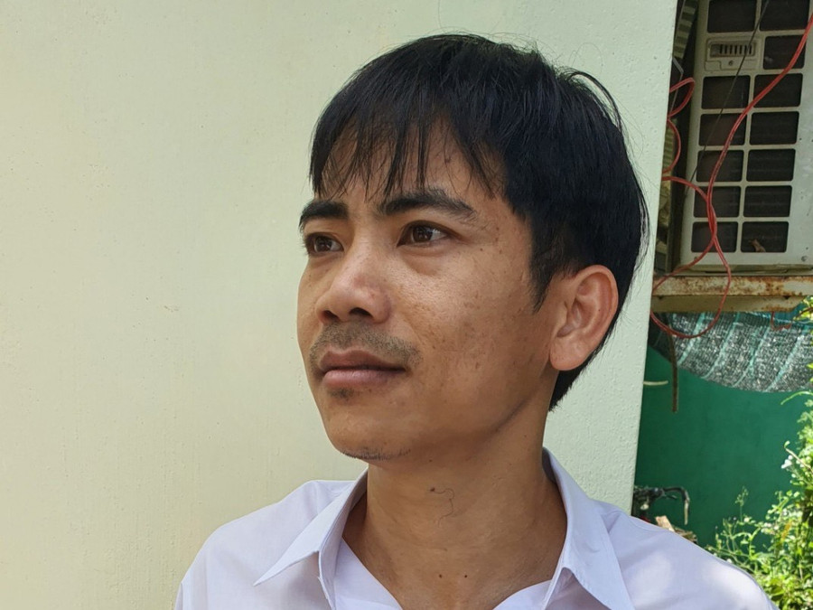 Bị can Huỳnh Tài vừa bị bắt để điều tra về tội hoạt động chống chính quyền nhân dân. Ảnh: Trị Bình Bị can Huỳnh Tài vừa bị bắt để điều tra về tội hoạt động chống chính quyền nhân dân. Ảnh: Trị Bình