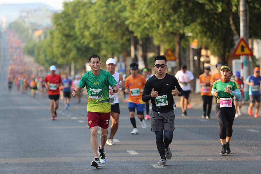 Phong trào việt dã tại TP. Pleiku đang phát triển mạnh trong thời gian vừa qua. Ảnh: Văn Ngọc  Phong trào việt dã tại TP. Pleiku đang phát triển mạnh trong thời gian vừa qua. Ảnh: Văn Ngọc