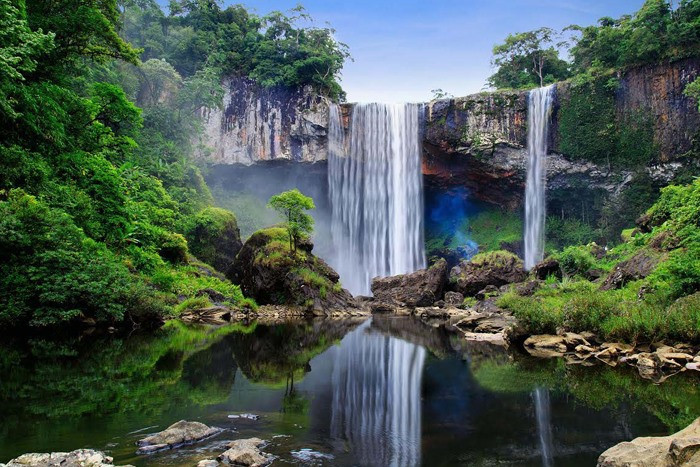 Thác K50 tuyệt đẹp ở huyện Kbang. Ảnh: Sở VHTTDL Gia Lai