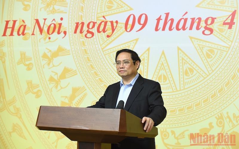 Thủ tướng Chính phủ Phạm Minh Chính chủ trì phiên họp lần thứ 14 của Ban Chỉ đạo quốc gia phòng-chống dịch Covid-19. Ảnh: Trần Hải/NDĐT Thủ tướng Chính phủ Phạm Minh Chính chủ trì phiên họp lần thứ 14 của Ban Chỉ đạo quốc gia phòng, chống dịch Covid-19. (Ảnh: TRẦN HẢI)