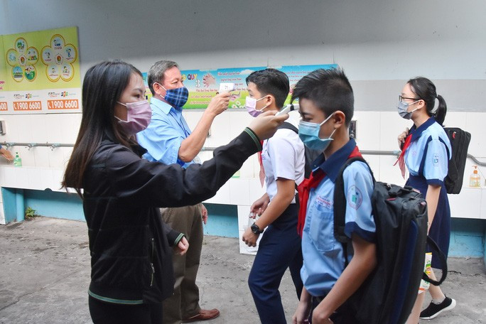 Việt Nam về cơ bản đã kiểm soát được dịch Covid-19, học sinh an tâm trở lại trường. Ảnh: TẤN THẠNH Việt Nam về cơ bản đã kiểm soát được dịch Covid-19, học sinh an tâm trở lại trường. Ảnh: TẤN THẠNH