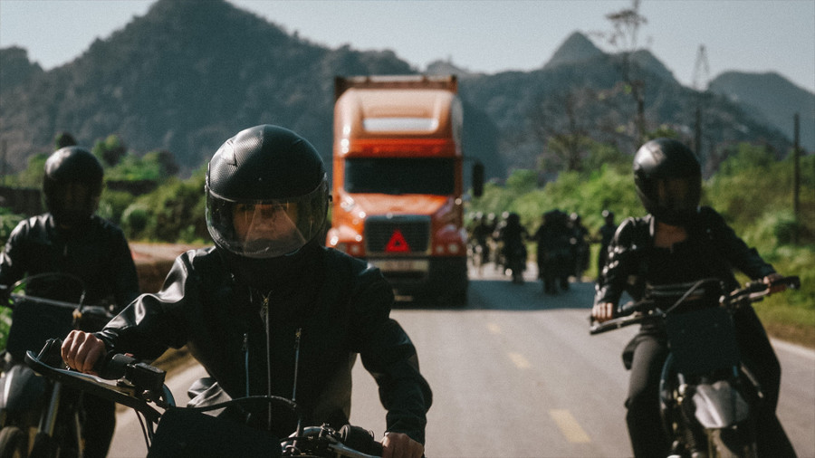 Phim còn có nhiều pha rượt đuổi nghẹt thở. Ảnh: ĐPCC