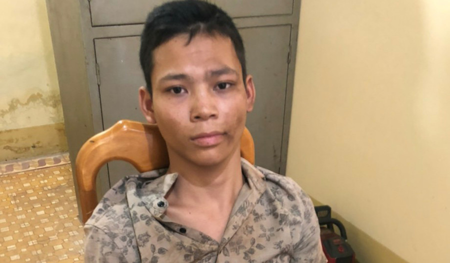 Đối tượng Tiên tại Cơ quan điều tra Công an huyện Đak Đoa. Ảnh: Lê Anh Đối tượng Tiên tại Cơ quan điều tra Công an huyện Đak Đoa. Ảnh: Lê Anh