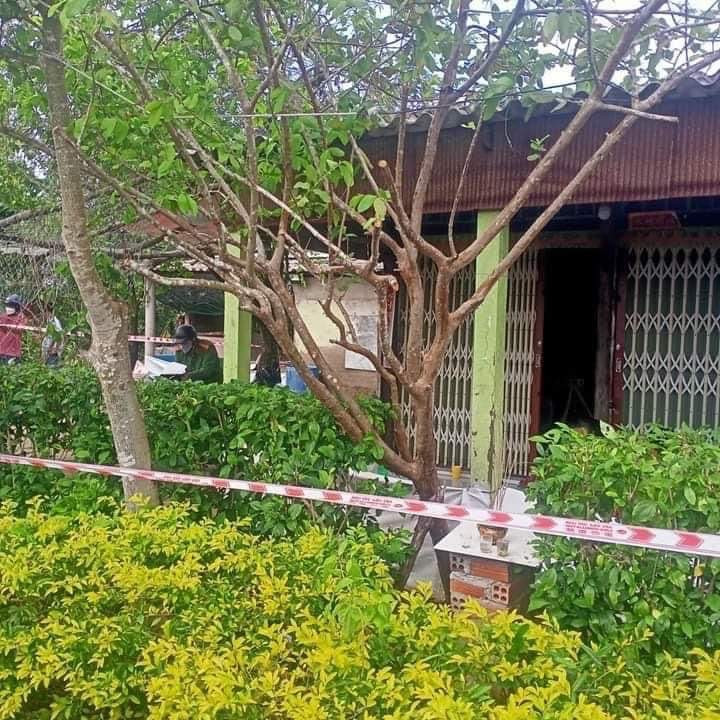 Hiện trường vụ án. Ảnh: CTV Hiện trường vụ án. Ảnh: CTV