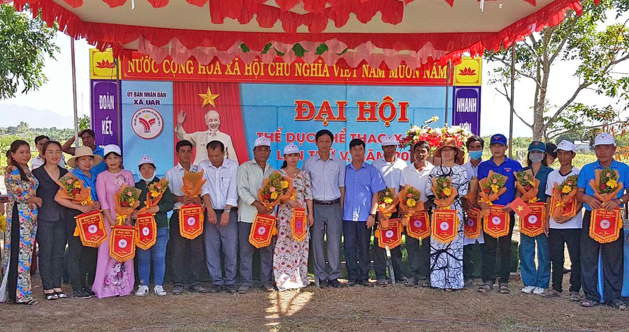 Xã Uar đã tổ chức thành công Đại hội TDTT cấp xã năm 2021. Ảnh: Văn Ngọc