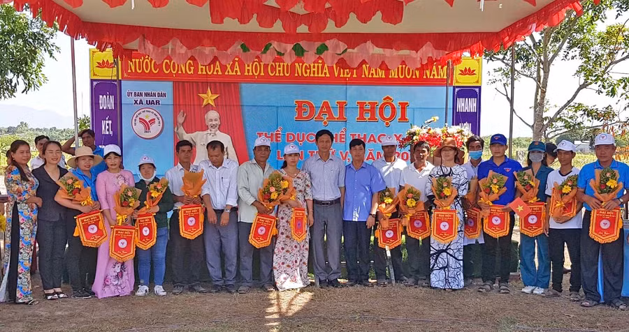 Xã Uar đã tổ chức thành công Đại hội TDTT cấp xã năm 2021. Ảnh: Văn Ngọc