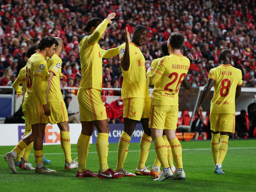 Liverpool chiếm lợi thế trong việc giành vé vào bán kết Champions League. Ảnh: REUTERS